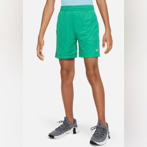 Nike Kids Emerald Green Training Shorts